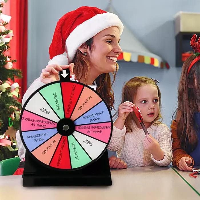 Roue de la fortune avec support