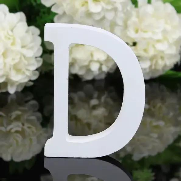 Lettre en bois personnalisée pour enfants alphabet message mariage baptême révélation du sexe anniversaire décoration occasionnelle