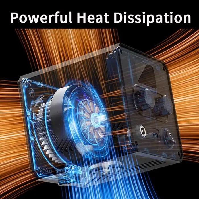 Lumière vidéo LED Portable 60W Pro COB bicolore lumière de photographie 2800K-7500K pour la diffusion en direct lumière de prise de vue extérieure portative