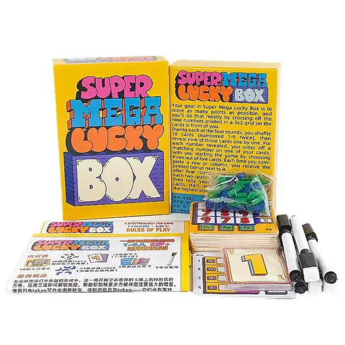 Super Mega Lucky Box, jeu de société