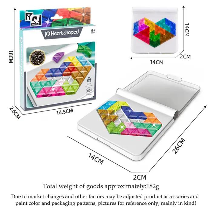 Jouets de puzzle. Entraînement à la pensée logique