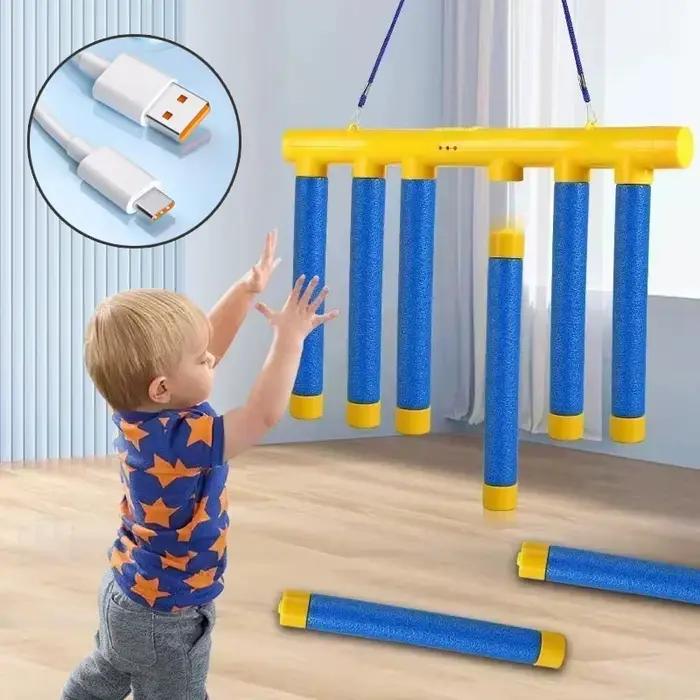 Jeu de bâtons de chute de défi amusant