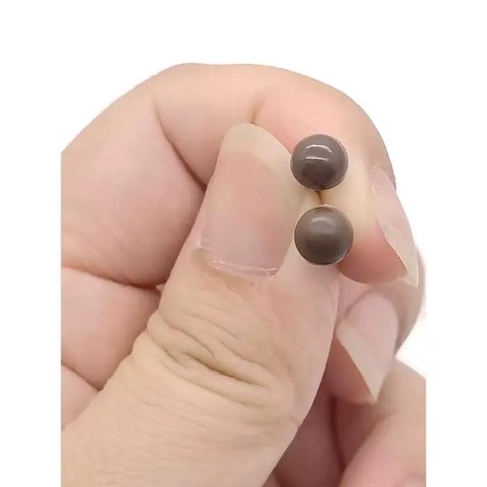 1.8/2/2.5/3/3.5/4/5/6mm yeux de poupée artisanale en plastique