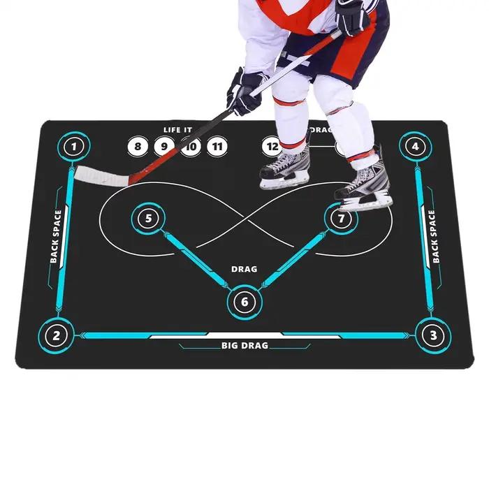 Tapis d'entraînement de hockey