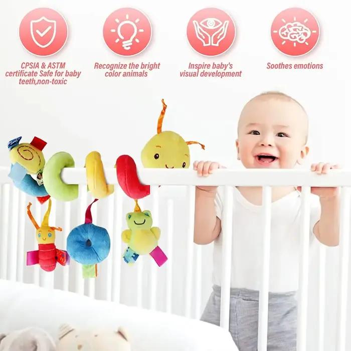 CPull-Poupée en Spirale pour Bébé et Nouveau-Né