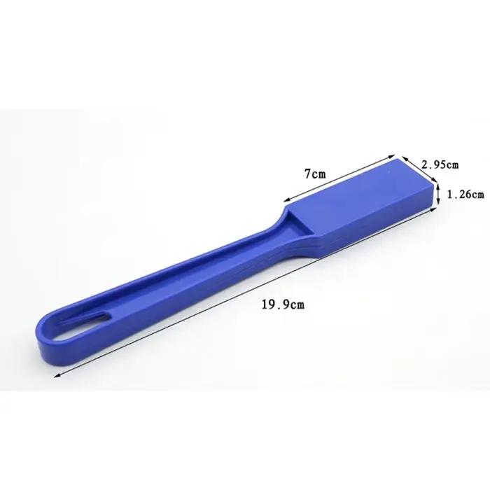 Bâton de feuille circulaire magnétique de couleur en plastique