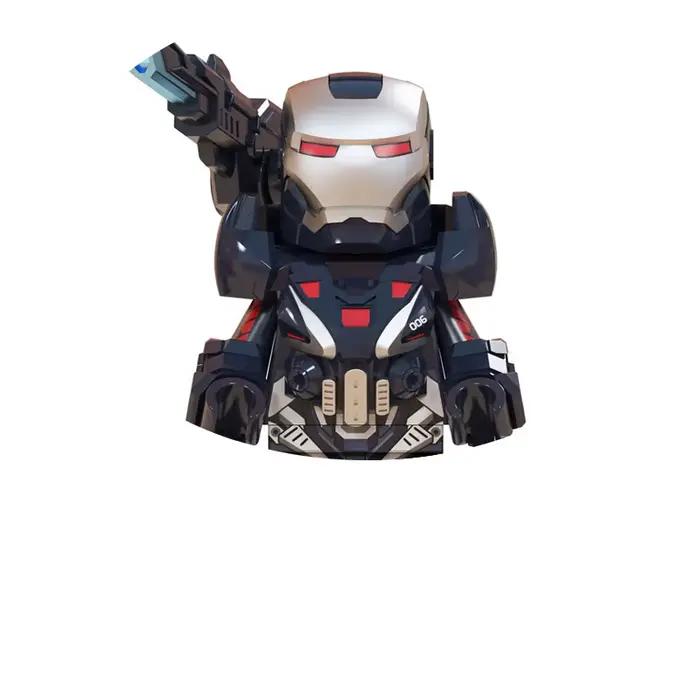 Marvel Iron Man Captain America blocs de construction de personnages classiques jouet en brique mini modèle poupée cadeau d'anniversaire de vacances pour enfants