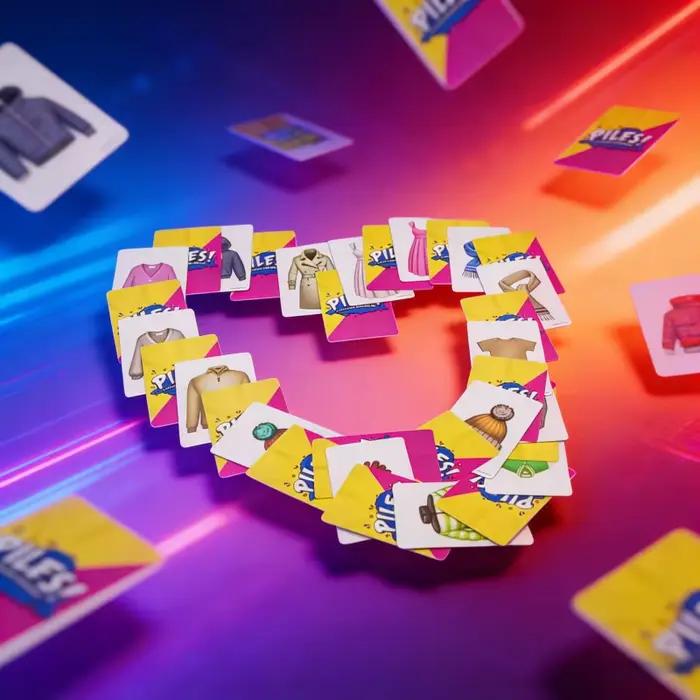 Jeu de cartes de correspondance de vêtements