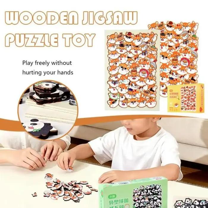 Puzzle Animal chat de forme irrégulière