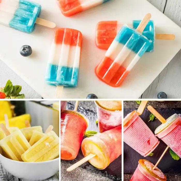 Bâtonnets d'artisanat en bois, bâtonnets de crème glacée, bâtonnets de popsicle, adaptés à la construction de modèles pour enfants, artisanat et création de projets d'artisanat en bois