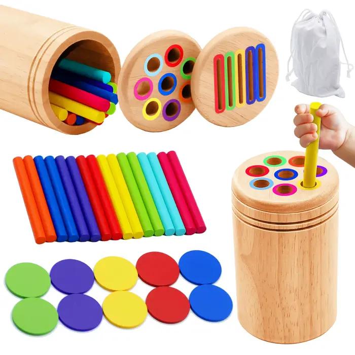 Jouets Montessori pour tout-petits de 3 ans
