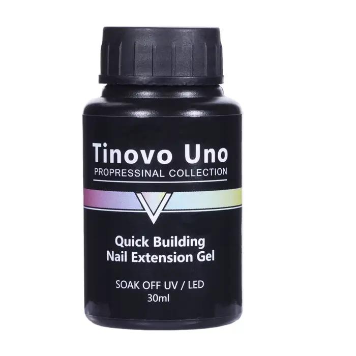Tinovo – vernis à ongles de construction Uno blanc laiteux, pour Extension d'ongles, 30ML, polygel UV épais sans brûlure, Gellak dur jaunissant