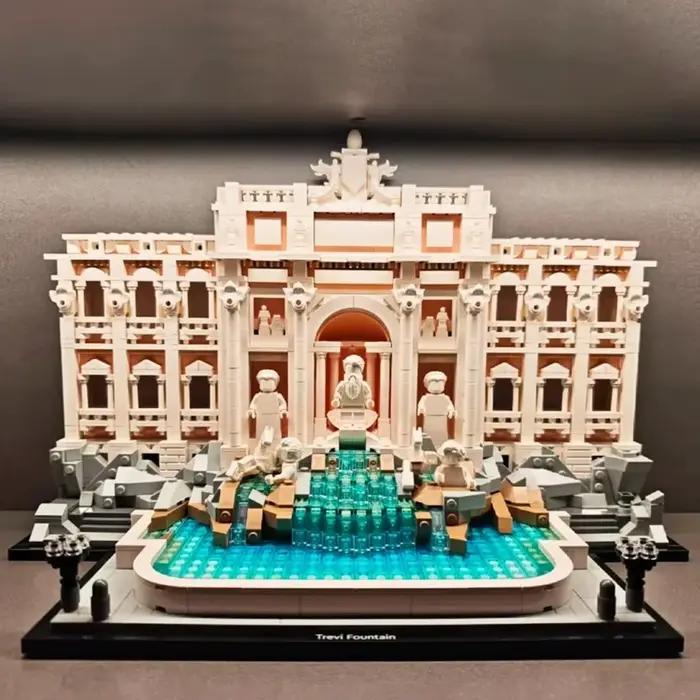 ​ Le modèle en briques du nouveau bâtiment, la célèbre construction, est une collection de cadeaux de Noël pour hommes et femmes.