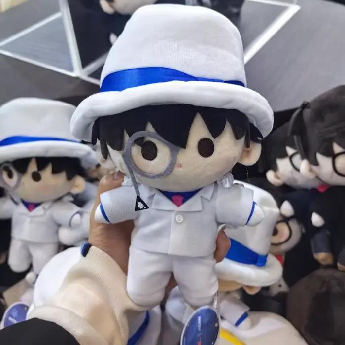 KAYOU détective Conan overturation à la nuit éternelle 20 cm poupée en peluche Kaitou Kiddo Kudou Shinichi Mouri Ran Anime périphérique jouet cadeaux