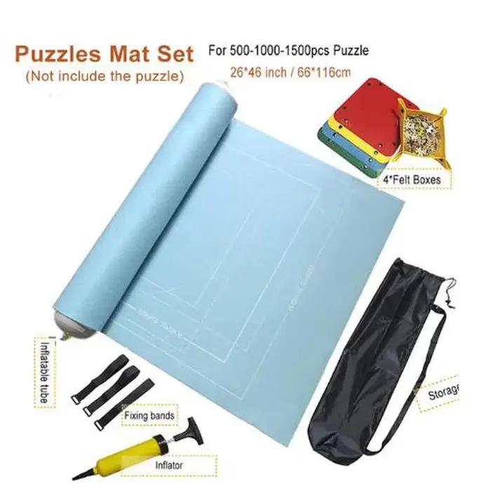 Tapis de puzzle en rouleau de feutre