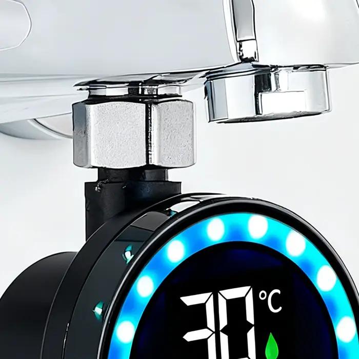 Thermomètre à eau de douche numérique
