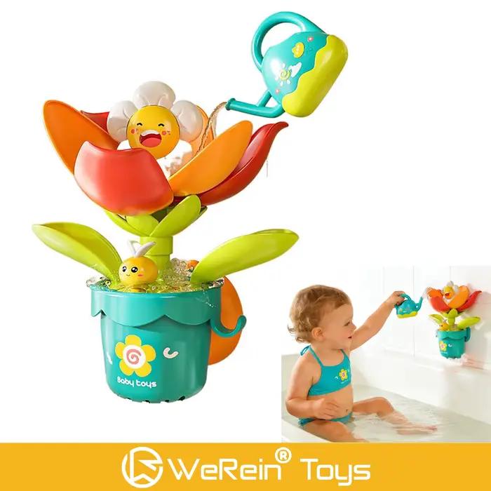 Jouet de bain à ventouse Tournesol