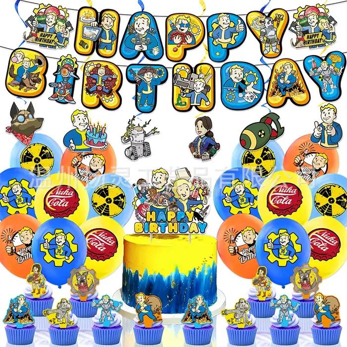 Jeu de chute, décoration d'anniversaire