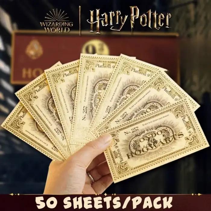 Billets authentiques Harry Potter Hogwarts Express Plateforme 9 3/4 N°257