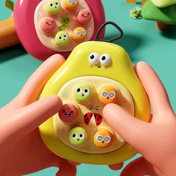 Jouet de décompression de jeu Whack-a-taupe de dessin animé pour exercer les réflexes