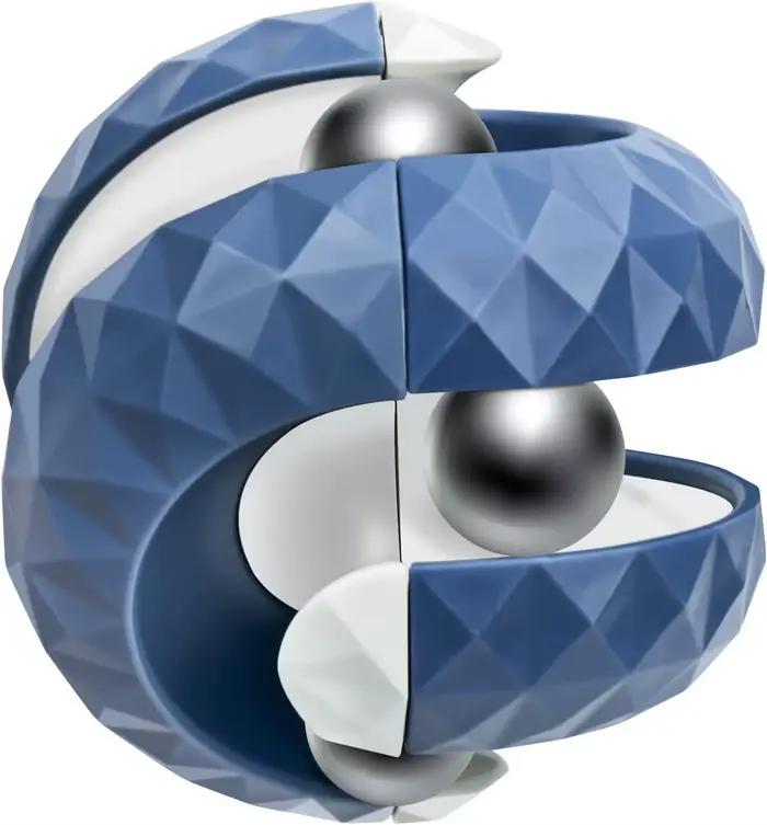 Jouet de décompression de balle de piste, jouet créatif pour enfants avec cube de boule de piste d'autisme, jouet sensoriel anti-pression, flip infinie