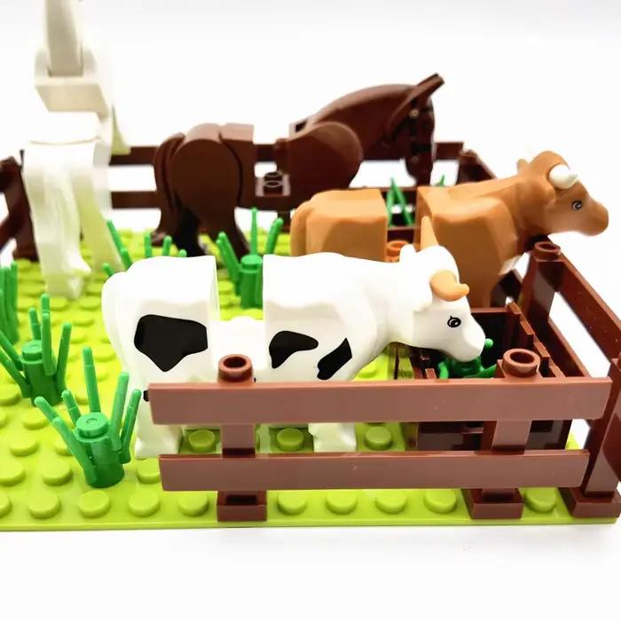 MOC – blocs de construction d'animaux de ferme