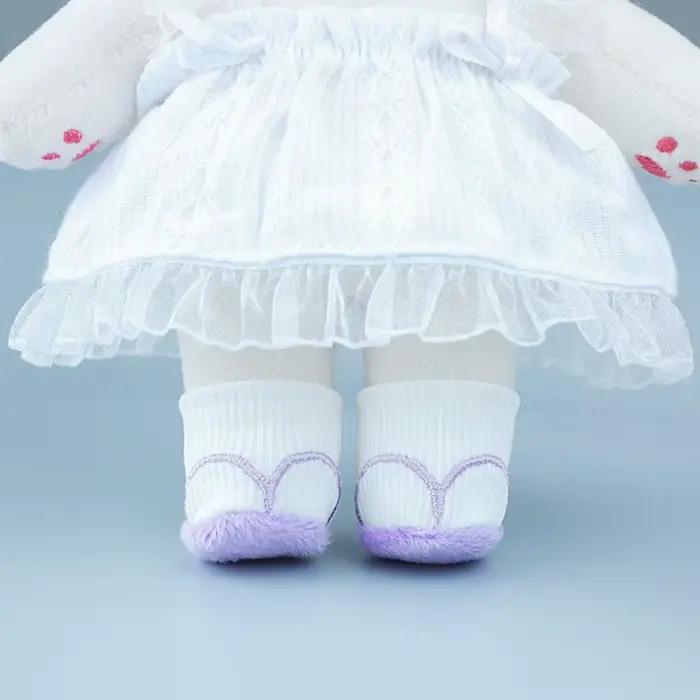 Chaussures en peluche de 20cm pour poupées, accessoires de poupées unisexes modernes et colorés pour habiller vos poupées en coton lors des cérémonies et des fêtes