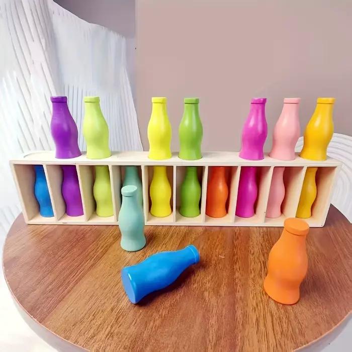 Jeu de correspondance de devinettes aux couleurs