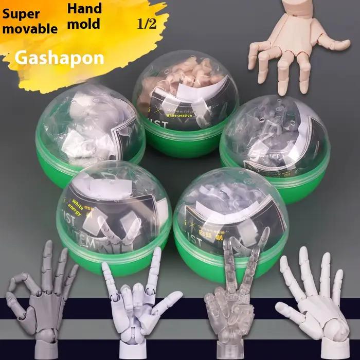 Nouvelle figurine articulée mini 1/2 taille - Modèle de base de personnage d'anime avec articulations mobiles - Outil de référence pour artistes Gashapon