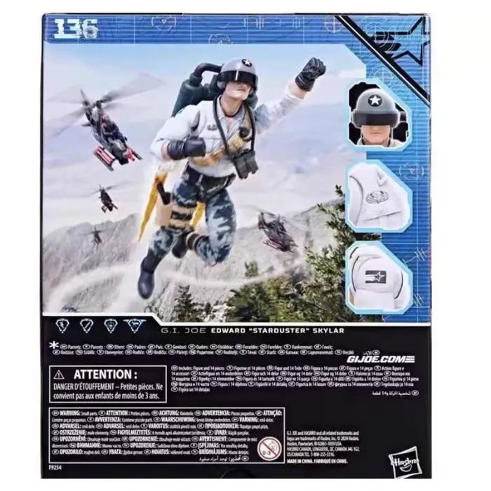 Hasbro G.I d'origine Joe classé série 136 Edward 'Starduster' Skylar figurine Collection jouets ornements