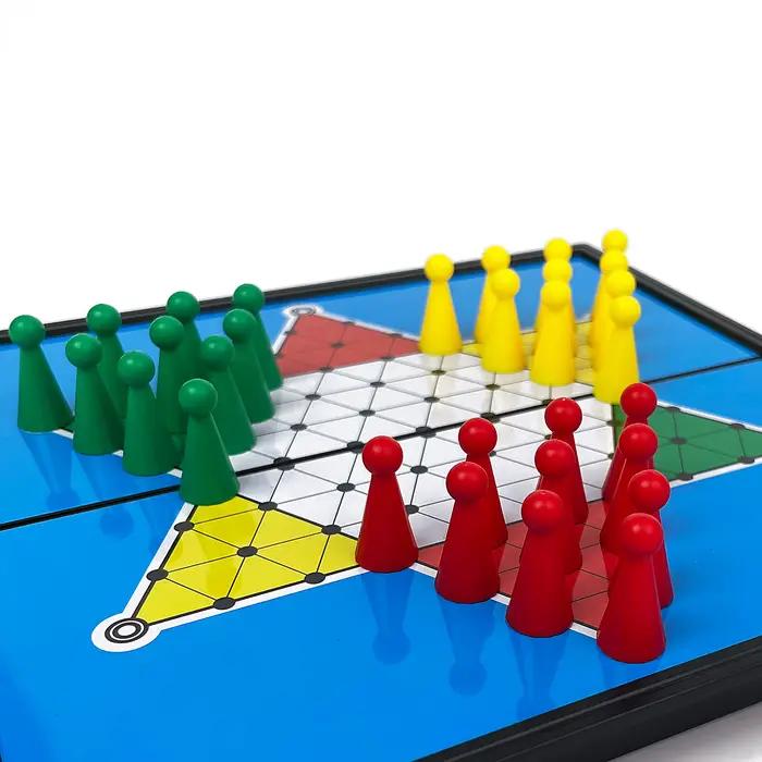 Jeu de dames chinoises magnétique pliable