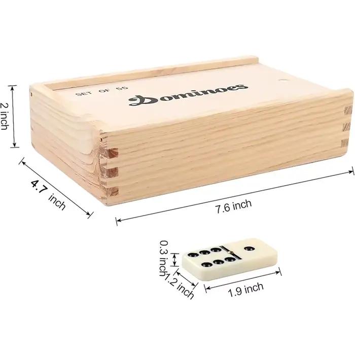 Jeu de dominos 55 pièces pour adultes