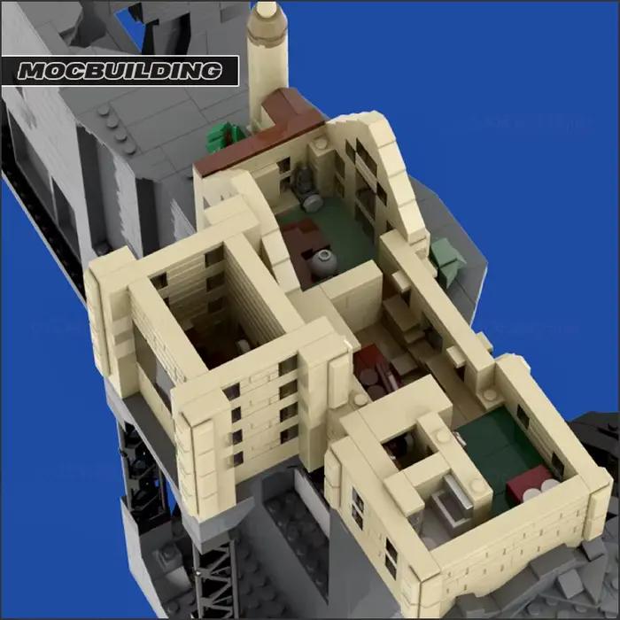 Blocs de construction MOC de la série animée, briques de technologie Micro Batcave, modèle d'exposition créatif, jouets de Collection, cadeaux d'anniversaire