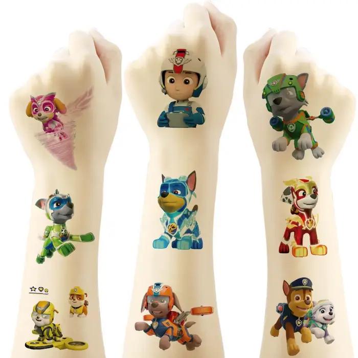 Autocollants de tatouage Paw Patrol