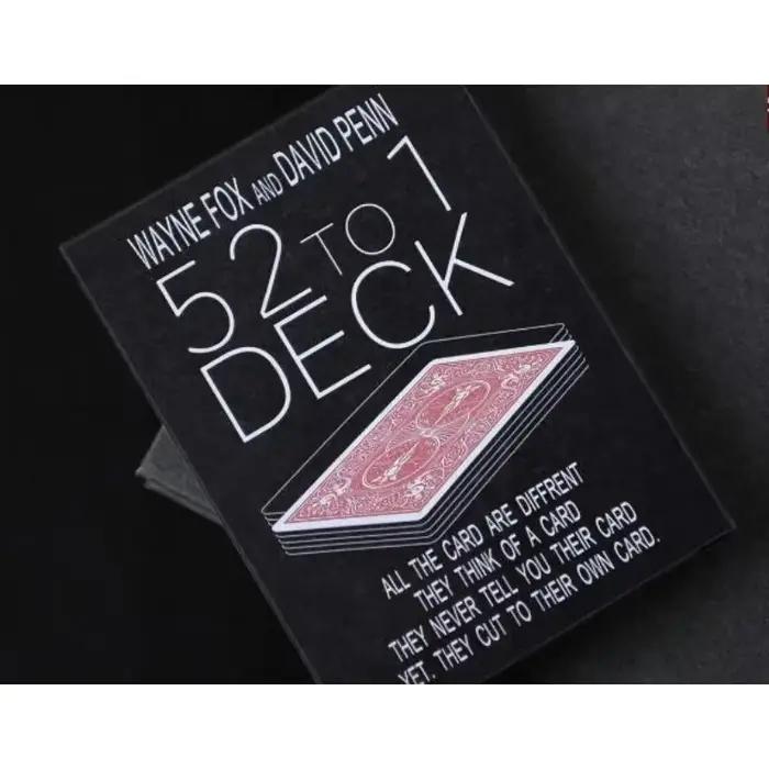 Le jeu de 52 à 1 (Gimmicks et Instructions en ligne) de Wayne Fox et David Penn