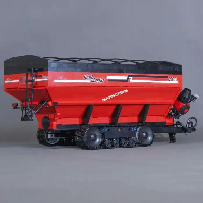 MOC RC Farm QuadTrac 620 tracteur et Elmer HaulMaster 2000 benne remorque bricolage idées créatives technologie jouet assemblage Puzzle cadeau