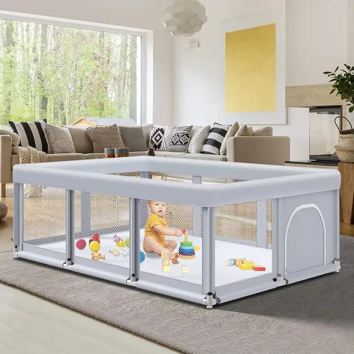 Grand parc de jeu, enclos de jeu pour bébés