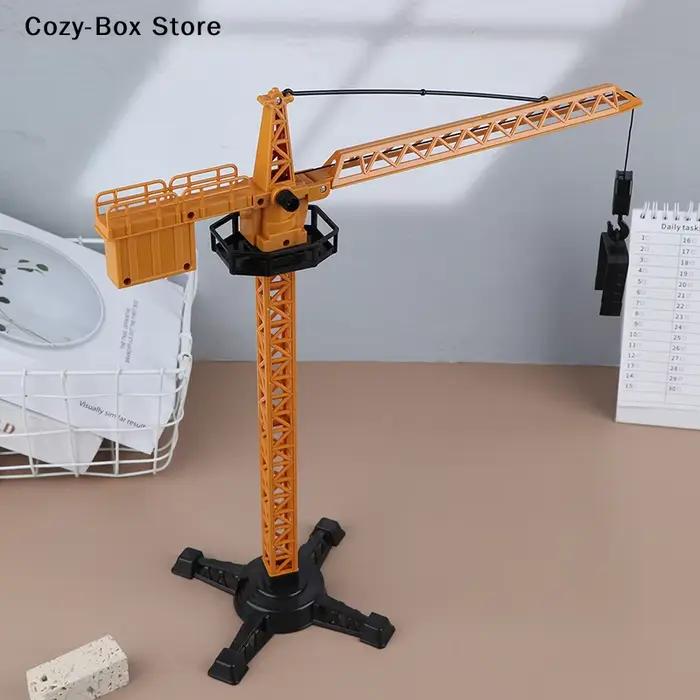[ZY] Modèles de construction classiques en plastique moulé sous pression : Grue à tour, Chargeuse, Tracteur, Excavatrice [ZY]