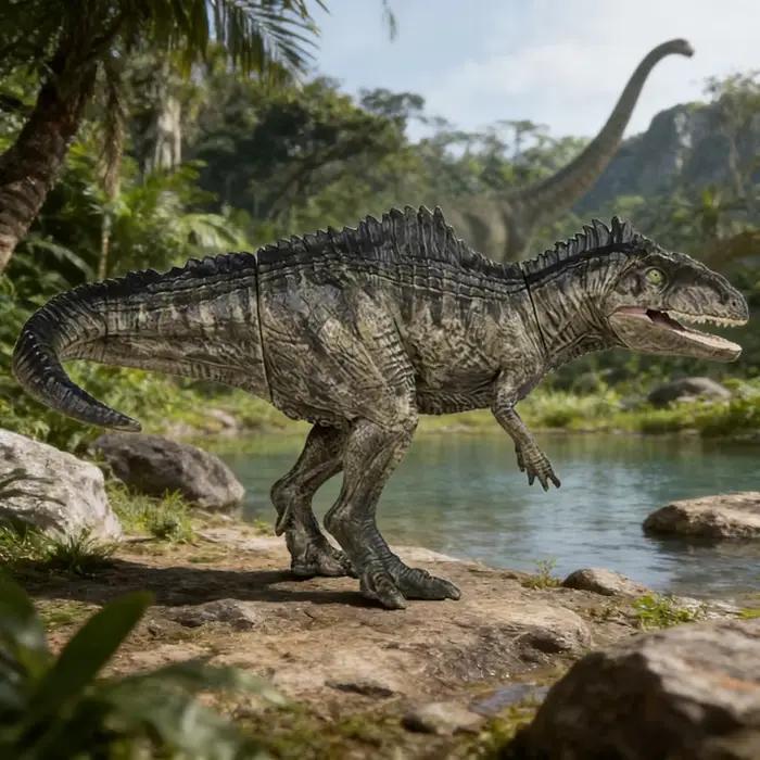 Figurines de dinosaures miniatures du monde jurassique