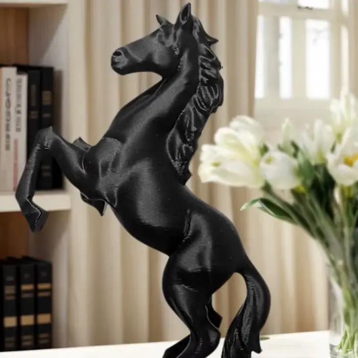Statue de cheval imprimée en 3D