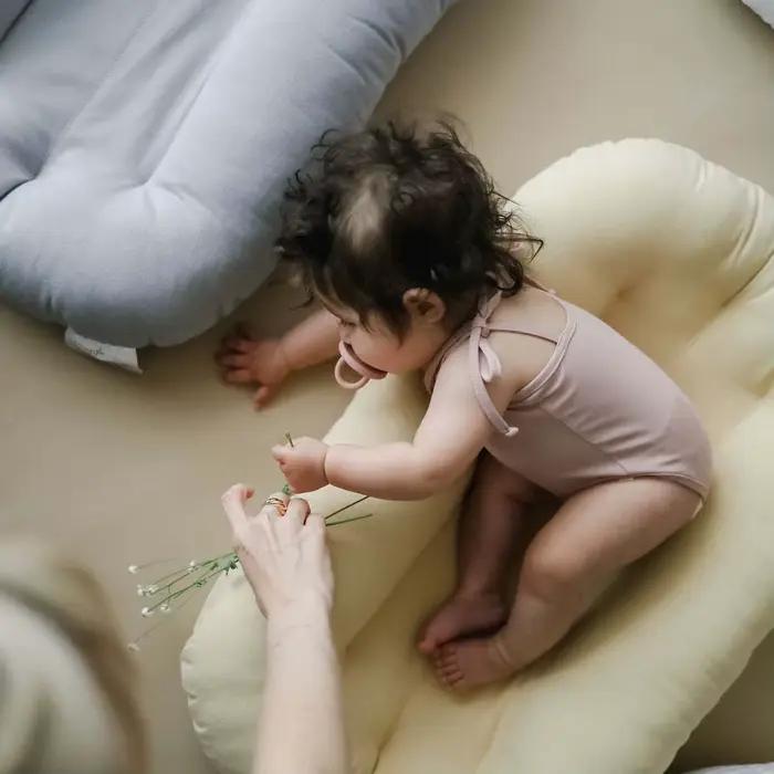 Transat bébé unisexe 0-12 mois en pur coton respirant