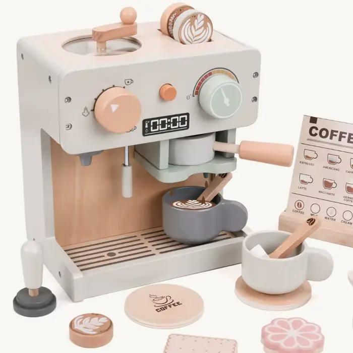 Jeu de cuisine en bois pour enfants