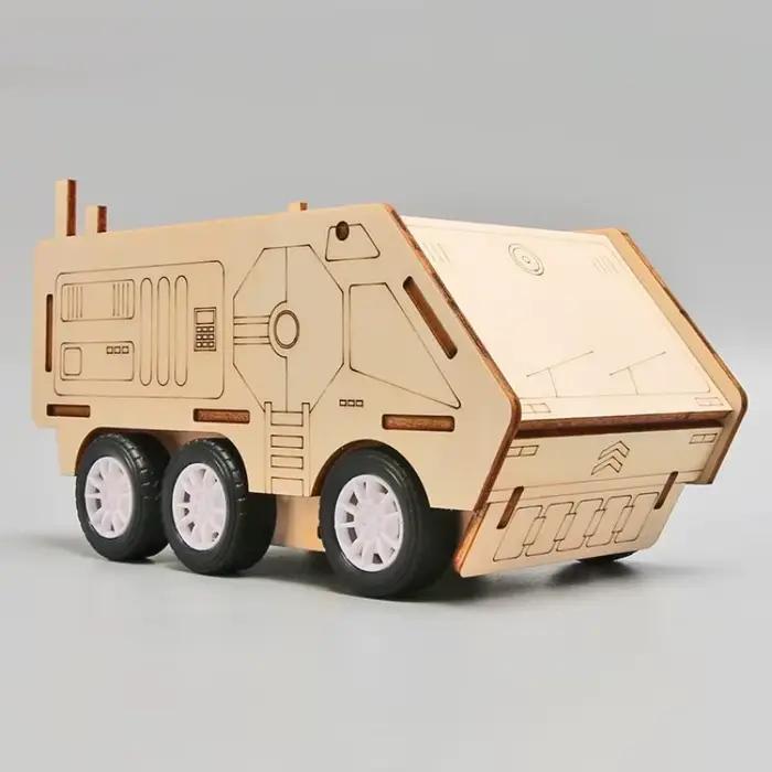 Jouets scientifiques de bricolage en bois 3D, modèles d'assemblage de bricolage pour enfants à la main, jouets d'expérimentation scientifique éducative et cadeaux pour enfants