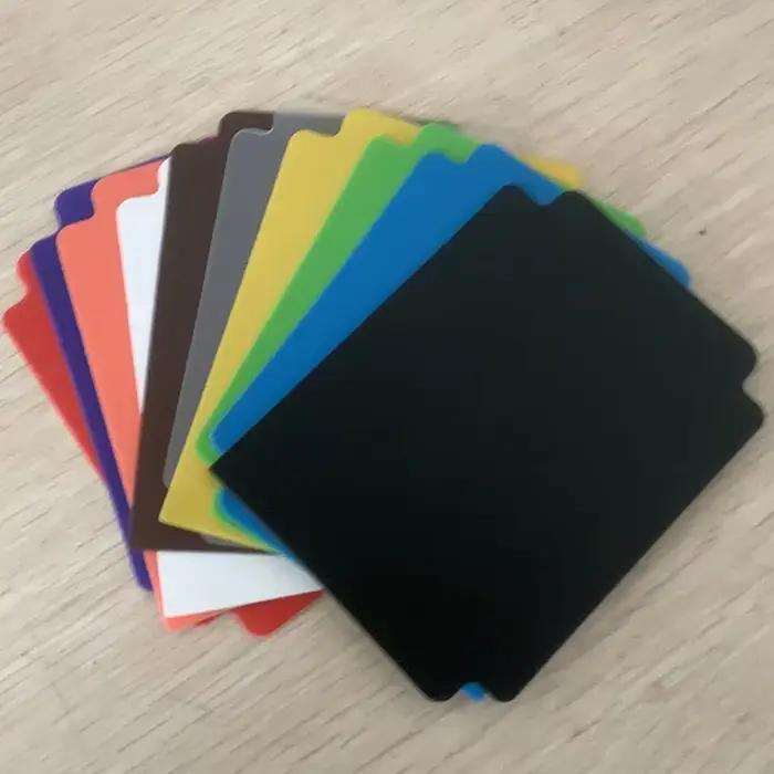 Séparateur de cartes PP multicolore