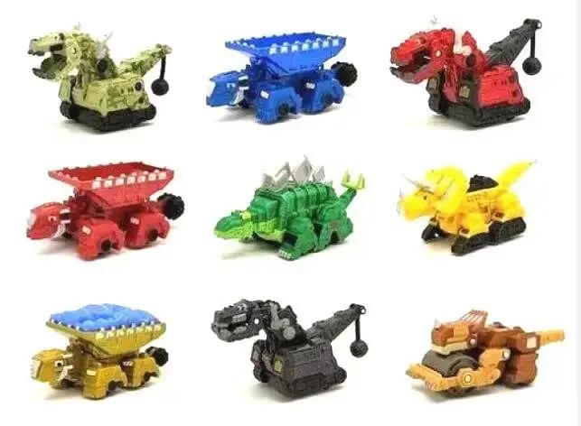Dinotrux dinosaure camion amovible dinosaure jouet voiture Mini modèles nouveaux cadeaux pour enfants jouets dinosaure modèles Mini enfant jouets
