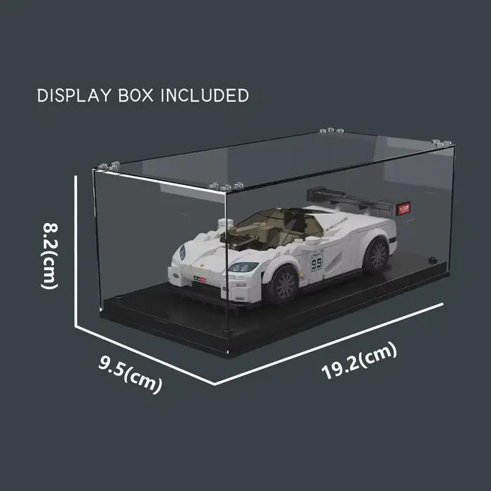 MOULD KING Modèle de Supercar en Blocs de Construction MOC Voiture de Course Rétro Muscle Car Jouet
