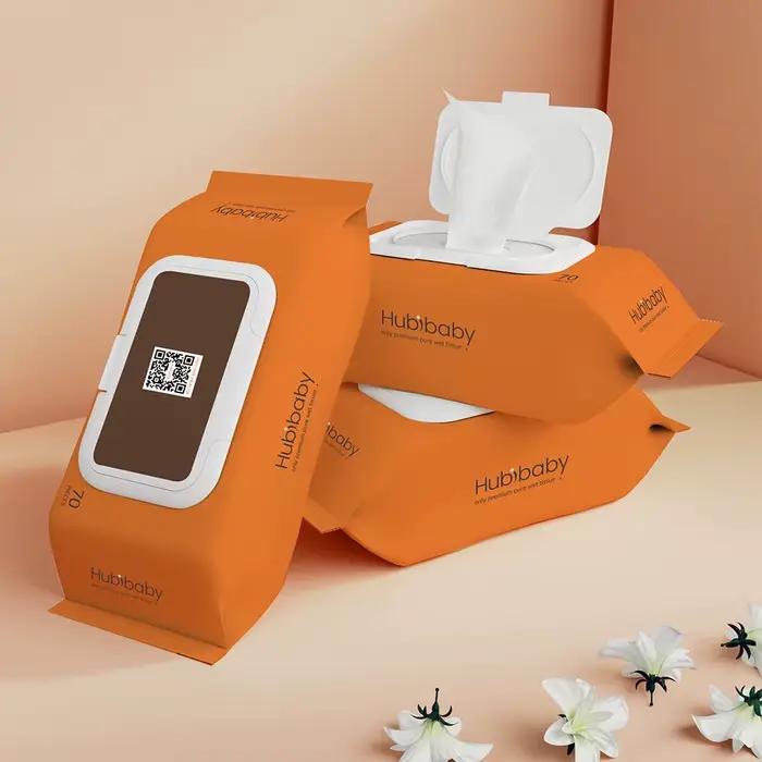 [Hubbybaby] Lingettes humides pour bébés et tout-petits