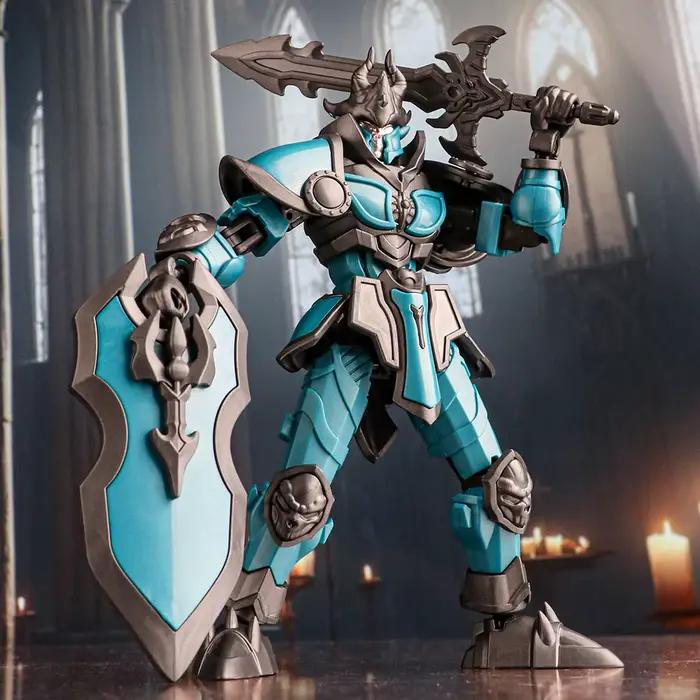 Poupée Articulée Mobile Roi Arthur Lich Chevalier Robot Assemblage Jouet Modèle Garçon Cadeau Occasions Spéciales