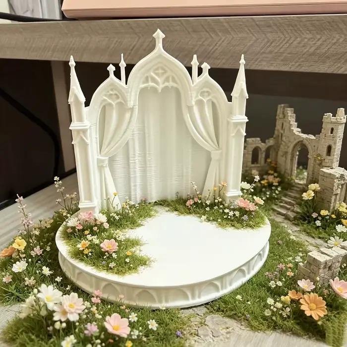 Plateforme de Diorama Château Gothique DIY
