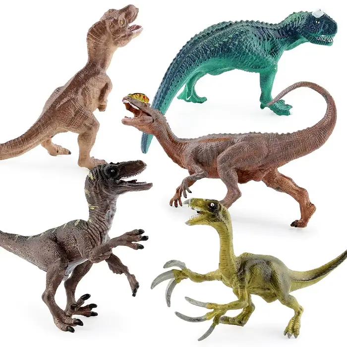 Simulateur de Spinosaurus en plastique, modèle statique portatif, dinosaure préhistorique ornamental pour la maison ou le bureau